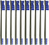 Otis 10 Pack AP Brush with Bonus Blue Receiver Brush