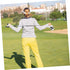 10pcs Set Toyvian Golf Club Covers Pu Leather Putter Sleeve with Colorful Gradient Numbers, Soft Inner Lining, Golf