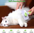 Versatile Pet Grooming Brush and Deshedding Tool, Gently Removes Loose Undercoat for Cats and Dogs, Suitable for Pet