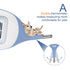 Flexible,10-Sec Cats,30 Pet Thermometer, Friendly Short Probe,Comfort Reading, Rectal Thermometer for Dogs Probe Covers