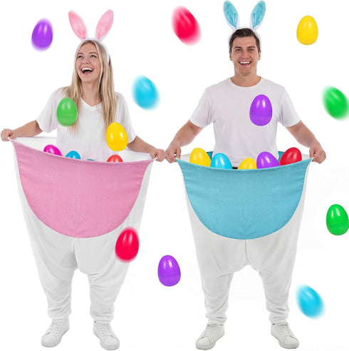 22 Pcs Granny Pant Yard Game Easter Game Set Giant Bunny Pant