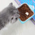 Love Dream Crate Dog Cat Bowls, Removable Stainless Steel Hanging Pet Cage Bowls, Large Blue
