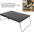 ZDAGELD Backpacking, Small Camping Table, Premium Stainless Steel Folding Mini Outdoor Side Table, Heat Portable Low