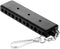 MUXSAM Black Golf Tee Holder for Bag, 1-Pack Carrier with 12 Tee Holes and 3 Ball Markers, Keychain Golf Accessory