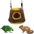 Small Animal Bed Nest Hammock, Winter Warm Comfortable Fit for Squirrel, Sugar Glider, Gerbil, Rat, Hamster