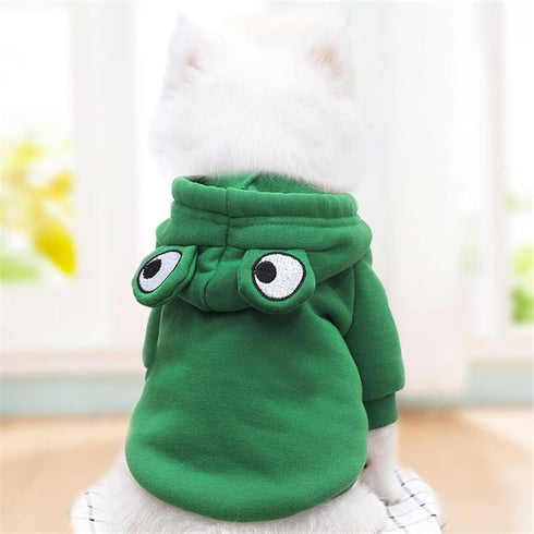 Warm Dog Winter Clothes, Cute Fruit Dog Coat Hoodies, Fleece Jacket for French Bulldog Chihuahua