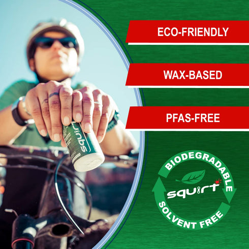 120 ml Squirt E-Bike Chain Wax with High-Pressure Additives for E-Bikes - Ebike Lubricant for Wet & Dry Conditions