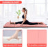 BLKMTY Gymnastics Mats, Folding Exercise Mat Gym Yoga Aerobics Fitness Mats Kids' Gymnastics Tumbling Mat with Carrying