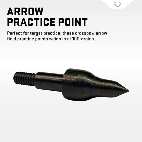 TenPoint Crossbow Arrow Practice Point, 100-Grain