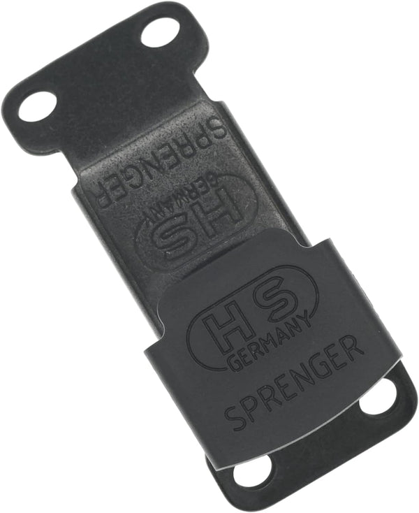 Herm Sprenger Black Stainless Steel ClicLock Buckle Quick Release for Dog Training Prong Collar (4.0mm)