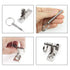 Hysagtek 6 Pcs Bimini Pins, 1/4" Diameter Quick Release Pin Boat Canopy Hardware, 316 Stainless Steel