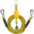 Heavy Duty Boat Tow Harness for Tubing, Water Sports Tow Rope for Boat Towables & Tubes with Quick Connector
