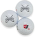 Wilson Sleeve of 3 Personalized Golf Balls for Men, Custom Design Groomsmen Gift, Father of The Bride