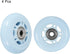 PATIKIL 70mm OD Inline Skate Wheels with Bearings, 4 Pack 82A Replacement Accessories for Indoor or Outdoor Caster Board