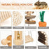 Hamster Chew Toys Set for Small Animals, Wooden Molar Toys for Guinea Pigs, Chinchillas, Gerbils, Mice, Rats