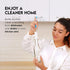 Turbo Microfiber Bottle Brush Cleaner Pack - Set of 5 for Baby Bottles, Tumblers, Wine Decanters, Flask, Bong