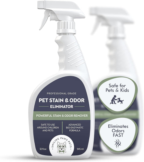 Smiling Paws Pets Cat & Dog Urine Odor Eliminator | Cat Urine