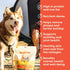 (10 oz) Pupford Steak Strips for Dogs & Puppies - Healthy, Natural, Single Ingredient Freeze Dried Beef Lung Dog Treats