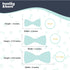 Huxley & Kent Pet Bow Tie for Dogs & Cats - Adjustable Collar Accessory for Holidays & Celebrations, Flamingo, Small