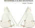 Backpack Backpack Daypack Xsecnua Small Crossbody Sling Bag for Women, Mini Sling Convertible Chest Bag for Travel