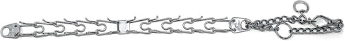 HS HERM. SPRENGER GERMANY Prong Dog Training Collar - Quick Release Buckle Ultra-Plus Chrome Plated Steel for Dogs
