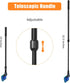 AQUANEAT Aquarium Cleaning Tools, 5 in 1 Fish Tank Cleaning Kit with Adjustable Long Handle, Algae Scraper