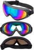 Ski Goggles, Pack of 4 - Snowboard Motorcycle Tactical Combat Glasses