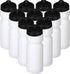 Sunnyray 10 Pcs Reusable Sports Water Bottle - 23 oz Blank Plastic Bottles with Pull Top Cap for Kids & Adults