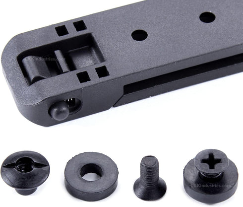 HolsterSmith Molle Compatible Locking Belt Clips with Mounting Hardware for Molle Gear