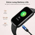Fitness Tracker with 24/7 Heart Rate, Blood Oxygen, Sleep Monitor - 3ATM Waterproof Smart Watch/Activity Tracker, Black