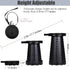Fishboy 400lbs Upgraded Collapsible Stool, Max Weight, Lightweight But Sturdy, Portable Retractable Folding Telescoping