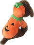 Mogoko Dog Cat Halloween Pumpkin Costumes, Funny Pet Cosplay Dress, Puppy Fleece Hoodie Coat, XL for 12.0~18.0 lbs