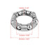 X AUTOHAUX 4pcs 20.5mm x 7 Ball Bearing Cages Crank Bearings Wheel Bearing Retainer for Bicycle