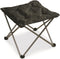Guide Gear Camping Chair Foot Stool, Folding, Collapsible, Portable Footrest Black