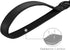 TUG 5 FT Heavy Duty Dog Leash with Padded Traffic Handle | for Large & Medium Breed Dogs (Black)