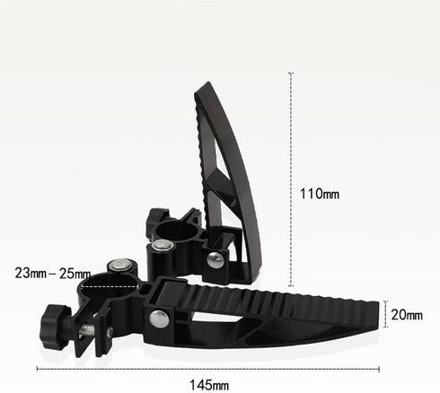 1 Vaveren Pair Fishing Chair Foot Pedals Foldable Chair Pedals Components Metal Adjustable Camping Chair Foot Rests