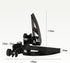 1 Vaveren Pair Fishing Chair Foot Pedals Foldable Chair Pedals Components Metal Adjustable Camping Chair Foot Rests