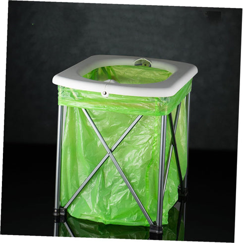 Cabilock Portable Folding Toilet White Lightweight Outdoor Emergency Portable Toilet for Camping Hiking Road Trips