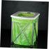 Cabilock Portable Folding Toilet White Lightweight Outdoor Emergency Portable Toilet for Camping Hiking Road Trips
