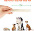 4-inch 10oz Pork Chomps Baked Pork Skin Dog Chews, strips, Bag