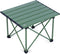 iClimb Ultralight Compact Camping Folding Table with Carry Bag, Reinforced Green - S