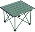 iClimb Ultralight Compact Camping Folding Table with Carry Bag, Reinforced Green - S