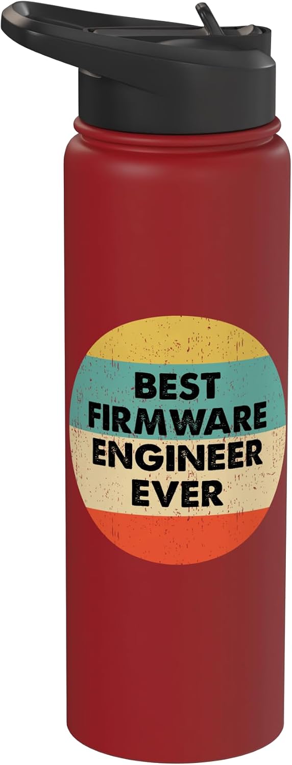 Funny Firmware Engineer Shirts & Gifts Firmware Engineer Shirt | Best Firmware Engineer Ever Stainless Steel Insulated Water