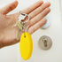 Floating Keychain for Boat Keys, 3.19x1.42x0.79in Oval Boat Key Chain for Outdoors Water Sports Fishing Surfing Sailing