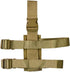Tactical Molle Drop Leg Gun Holster Platform, Universal Magazine Pouch Thigh Rig Panel Adapter