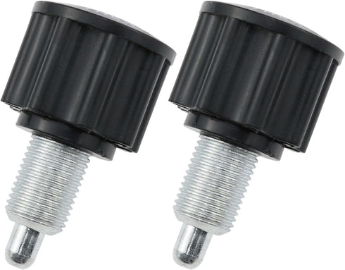 M16 Pop Pull Pin Knob Adjustment for Fitness Equipment, Black 2PCS for Bicycle Equipment