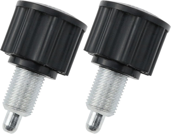 M16 Pop Pull Pin Knob Adjustment for Fitness Equipment, Black 2PCS for Bicycle Equipment