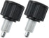 M16 Pop Pull Pin Knob Adjustment for Fitness Equipment, Black 2PCS for Bicycle Equipment