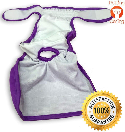 Premium Washable Dog Diapers for Females - Durable, Machine Washable, 3 Pack Set