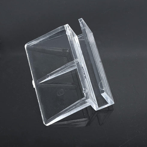 Saim Acrylic Aquarium Cover Clip, 8 PCS Clear Support Holder for Rimless Aquariums